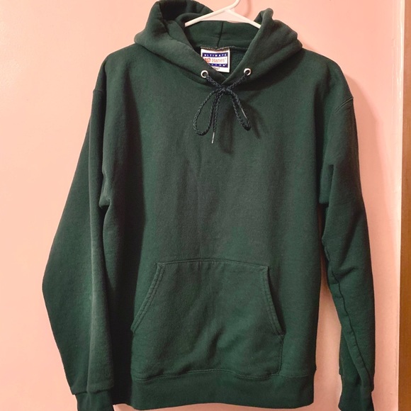 Hanes Sweaters - Forest Green Hoodie